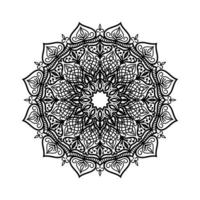 Mandala-Logo-Kunst-Symbol-Symbol-Vektor vektor