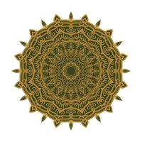 Mandala-Logo-Kunst-Symbol-Symbol-Vektor vektor