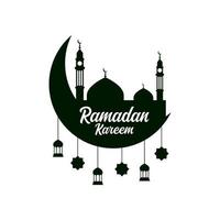 ramadan kareem logotypdesign vektor