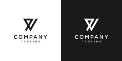 kreativer brief ev monogramm logo design symbol vorlage weißer und schwarzer hintergrund vektor