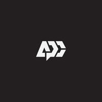 apc anfänglicher Logo-Designvektor vektor