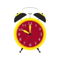 uhr alarm vektor symbol zeit isoliert. aufwachen hintergrund abbildung uhr zeichen timer objekt minute hour