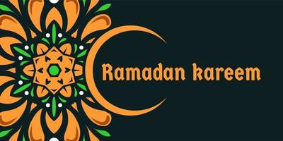 ramadan kareem hintergrund kostenloser vektor