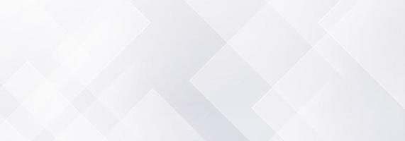abstraktes geometrisches Weiß und Grau auf hellsilbernem Hintergrund mit Farbverlauf. modernes Bannerdesign. Vektor-Illustration vektor