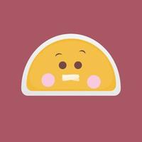 realistisches Emoji-Symbol vektor