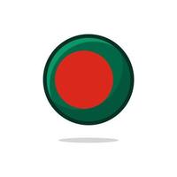 bangladesh flaggikon vektor
