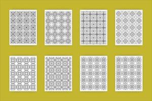 mandala textil konst mönster vektor