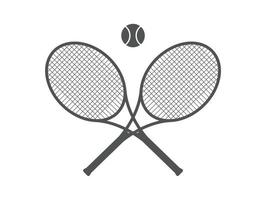 tennisracket isolerade, vektorillustration vektor