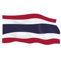 Thailand Nationalflagge Vektor eps 1