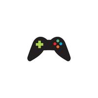 joystick tecken vektor ikon. videospel symbol illustration