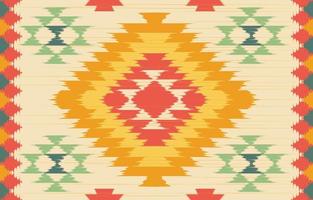 aztekiskt motiv etnisk ikat konst. det sömlösa aztekiska pastellmönstret i tribal, folklig broderi, mexikansk, uzbekisk stil. marockansk geometrisk konst prydnad print texturerad design för matta, tyg. vektor