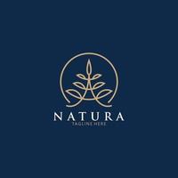 natur abstrakter baum logo symbol vektor isoliert