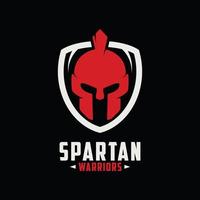 spartansk logotyp ikon vektor isolerade