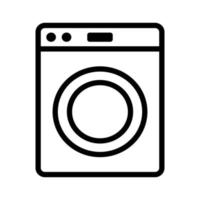 Vektorsymbol für Waschmaschine vektor