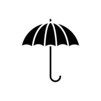 Regenschirm-Vektor-Symbol vektor