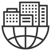 Gebäude-Business-Icon-Vektor vektor