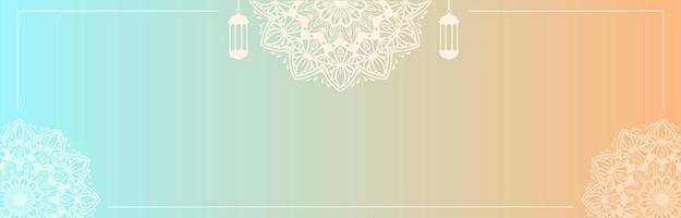 islamische hintergrundvektorgrafiken mit arabischen mandala-ethnischen elementen für eid-, ramadan-kareem-, muharram- oder eid-mubarak-banner vektor