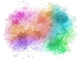 bunter aquarell-splatter-hintergrund vektor