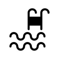 Schwimmbad Symbol vektor
