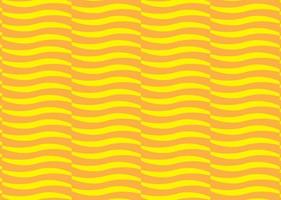 våg gul sömlösa mönster banner bakgrund vektor