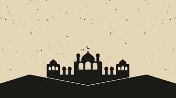 islamischer hintergrund. Eid Mubarak-Hintergrund. Ramadan-Kareem-Hintergrund. vektor