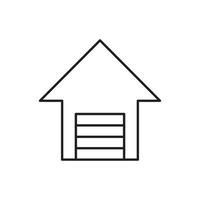 Home-Symbol für Website, Präsentationssymbol vektor