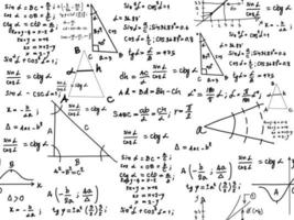 handgezeichnete physikformeln wissenschaft wissensbildung. Chem-Formel und Physik, Mathe-Formel und Physik-Vektor, weißer Hintergrund, handgezeichnete Linie Mathe-Formel und Physik-Formel