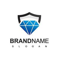 diamant logotyp mall vektor