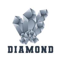 Diamant-Logo-Design-Vorlage
