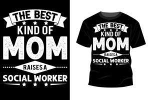inspirerande motivationscitat med text mors dag t-shirt vektor typografi t-shirt design