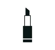 Lippenstift-Symbol Vektor-Logo-Design-Vorlage vektor