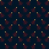 Musterdesign mit Kiefernmotiv für Weihnachtsdekoration vektor