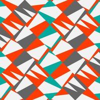 Colorlist geometrisches Texturdesign auf weißem Hintergrund und flacher geometrischer Cover-Stil, der in Cover, Tapete, Muster und Design mit farbenfrohem Modernismus verwendet wird vektor