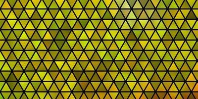 ljusrött, gult vektormönster med polygonal stil. vektor