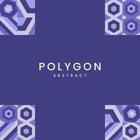 polygon teture stil modern med textdesign och abstrakt minimal mönsterbakgrund och färgglada repeterbara geometriska former mönsterdesign vektor