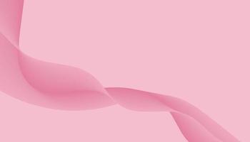 abstrakt minimal elegant rosa våg bakgrund vektor
