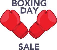 Boxing Day Sale-Konzept vektor