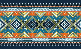 abstraktes ethnisches Ikat-Chevron-Muster vektor