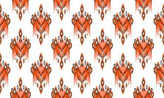 abstrakt etnisk ikat chevron mönster bakgrund. ,matta,tapeter,kläder,omslag,batik,tyg,vektorillustration.broderistil. vektor