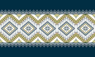 abstraktes ethnisches Ikat-Chevron-Muster vektor