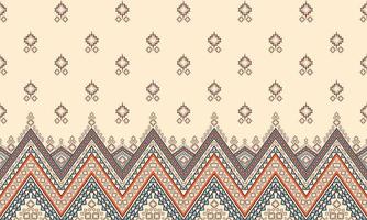 abstrakt etnisk ikat chevron mönster bakgrund. ,matta,tapeter,kläder,omslag,batik,tyg,vektorillustration.broderistil. vektor