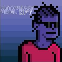 pixel konst koncept vektor