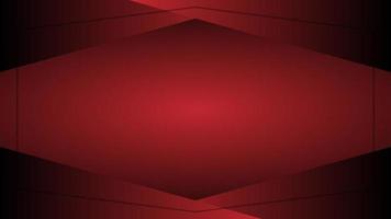 abstrakt banner bakgrund med röda former ram vektor