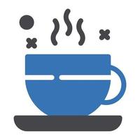 Vektorillustration des heißen Tees auf einem Hintergrund. Premium-Qualitätssymbole. Vektorsymbole für Konzept und Grafikdesign. vektor