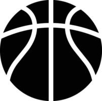 basketball-vektorillustration auf einem hintergrund. hochwertige symbole. Vektorsymbole für Konzept und Grafikdesign. vektor