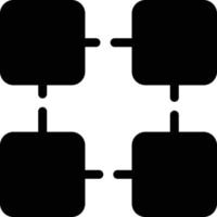 blockchain-vektorillustration auf einem hintergrund. hochwertige symbole. vektorikonen für konzept und grafikdesign. vektor