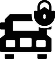 Jeep-Lock-Vektor-Illustration auf einem Hintergrund. Premium-Qualitätssymbole. Vektorsymbole für Konzept und Grafikdesign. vektor