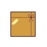 ästhetische Geschenkbox vektor