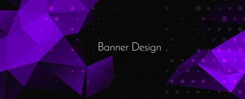 abstrakte elegante geometrische dekorative Design Banner Hintergrund vektor