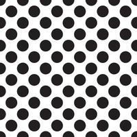 halftone background.big polka dot nahtlose mustertapete.schwarz und weiß nahtlos.textur für verpackungspapier oder dekoration.klassischer stoff oder oberfläche.vektorillustation. vektor
